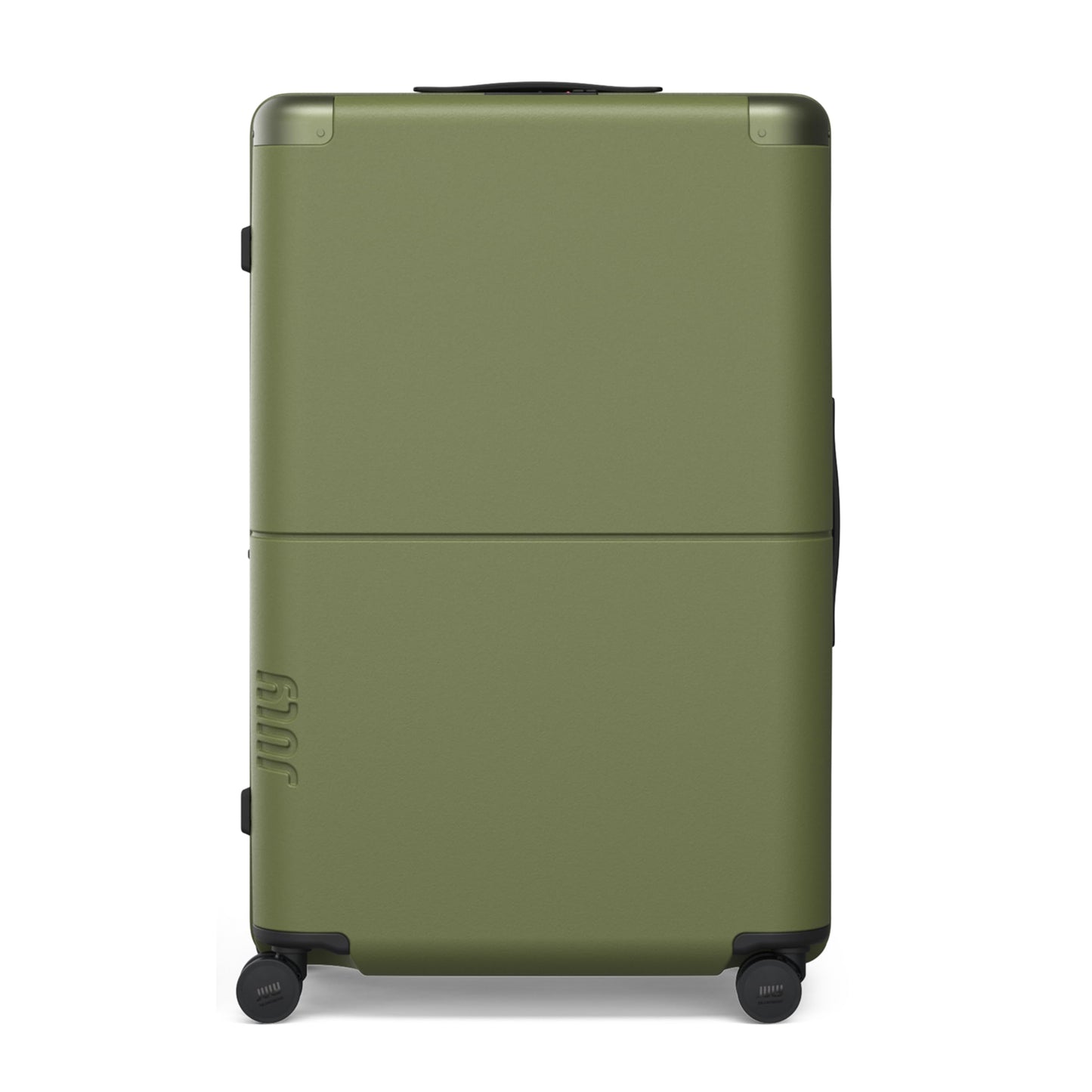 Expandable Checked Spinner Suitcase with Wheels - 28.75 Inch