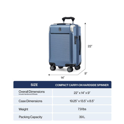 Expandable Hardside Spinner Luggage with TSA Lock