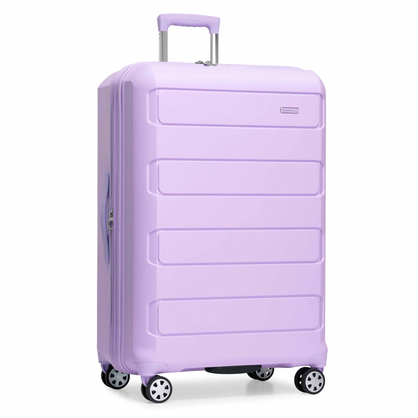 Traveler's Choice Pagosa Hardshell Expandable Luggage with Spinner Wheels