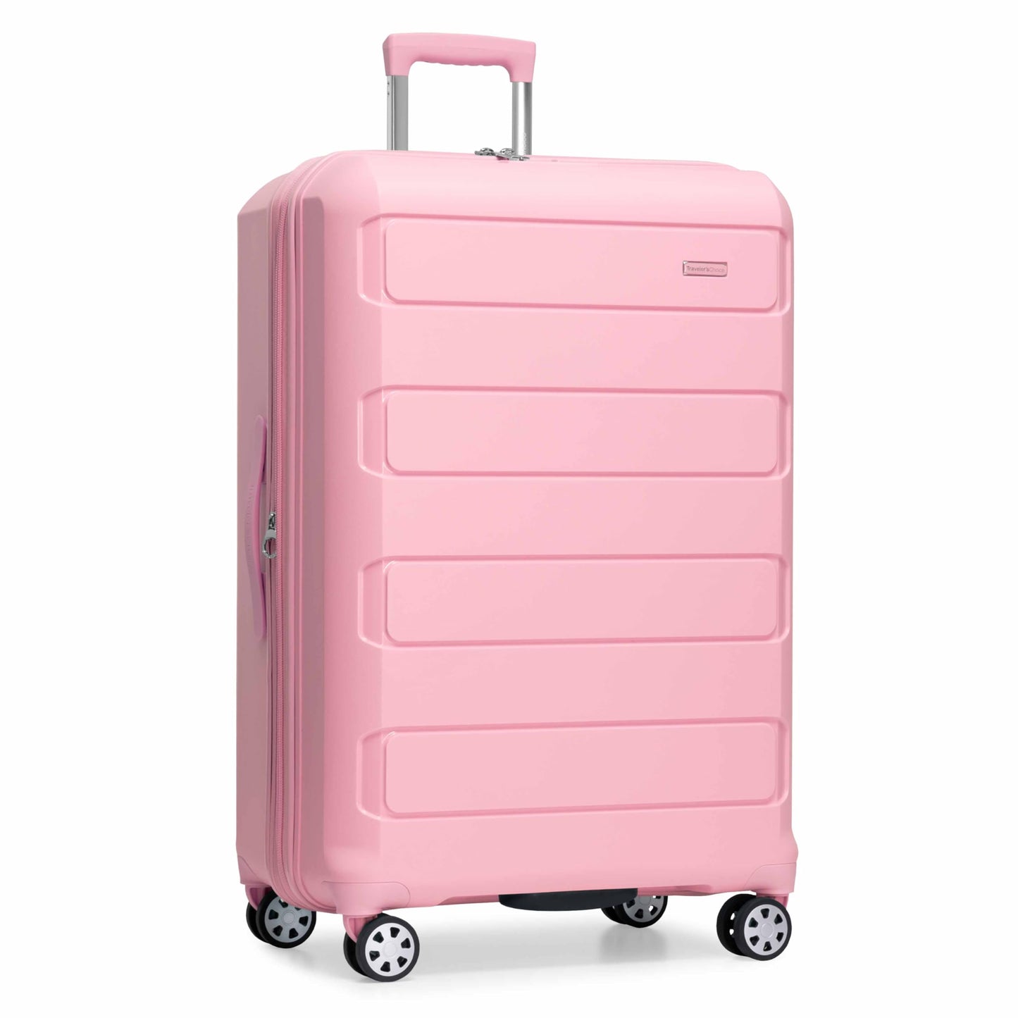 Traveler's Choice Pagosa Hardshell Expandable Luggage with Spinner Wheels