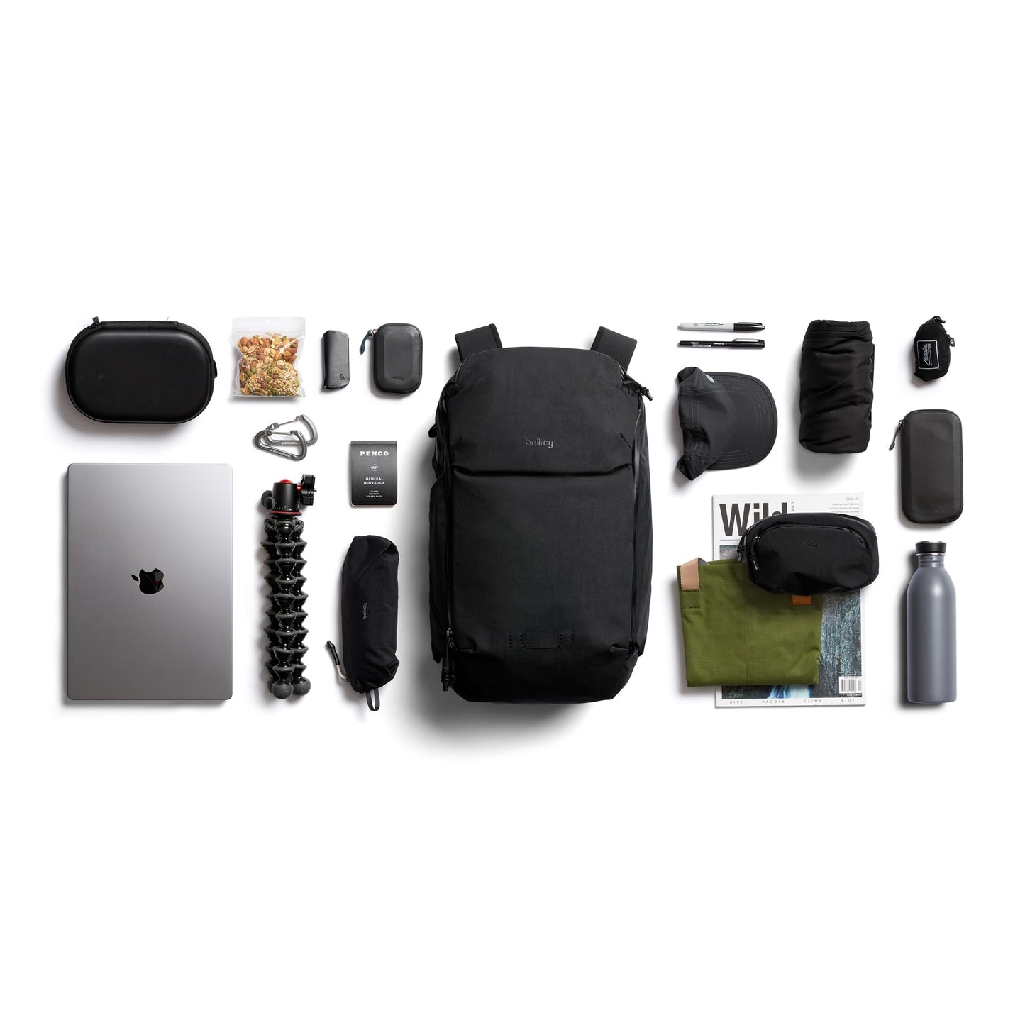 20L Daily Travel Backpack with Notebook Sleeve