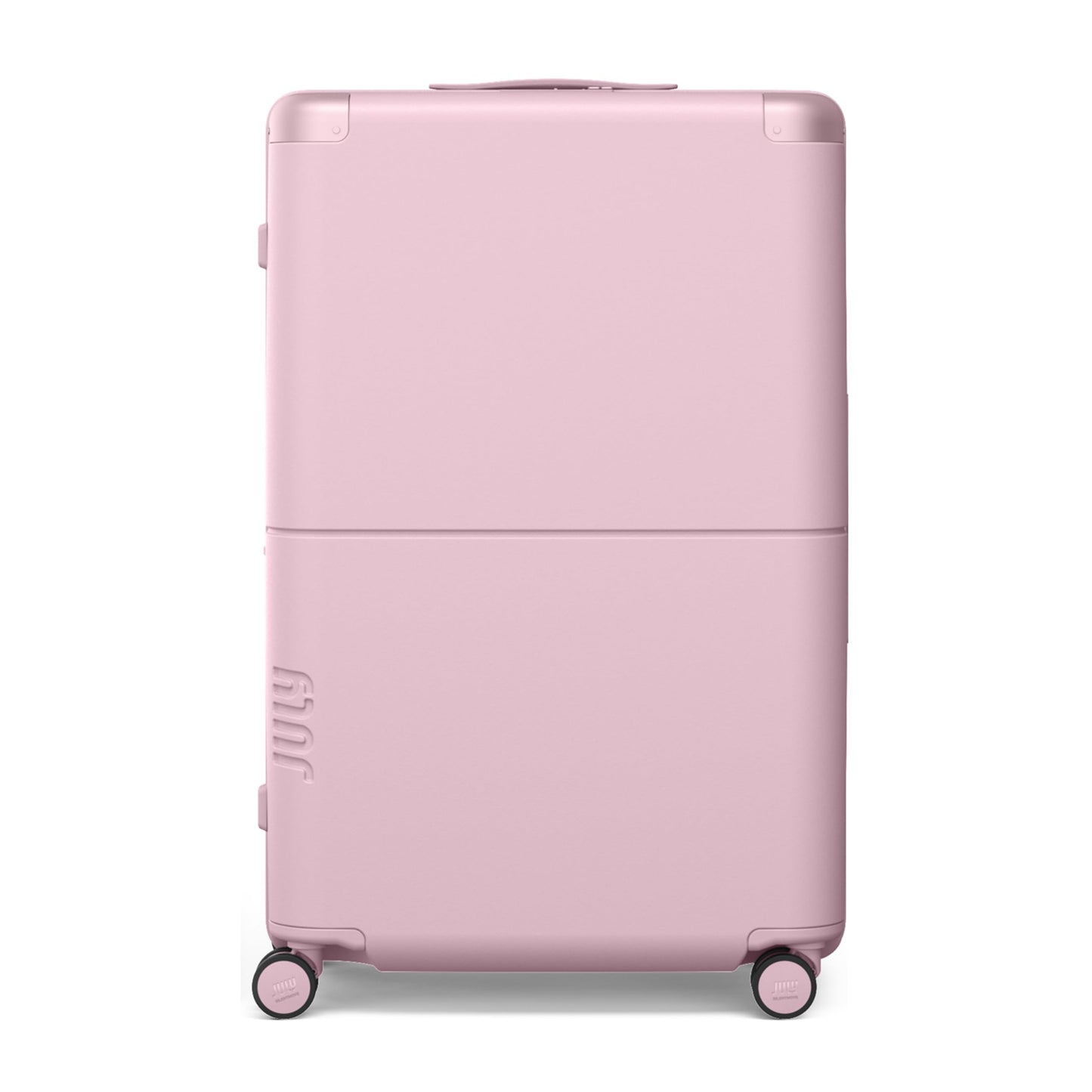Expandable Checked Spinner Suitcase with Wheels - 28.75 Inch
