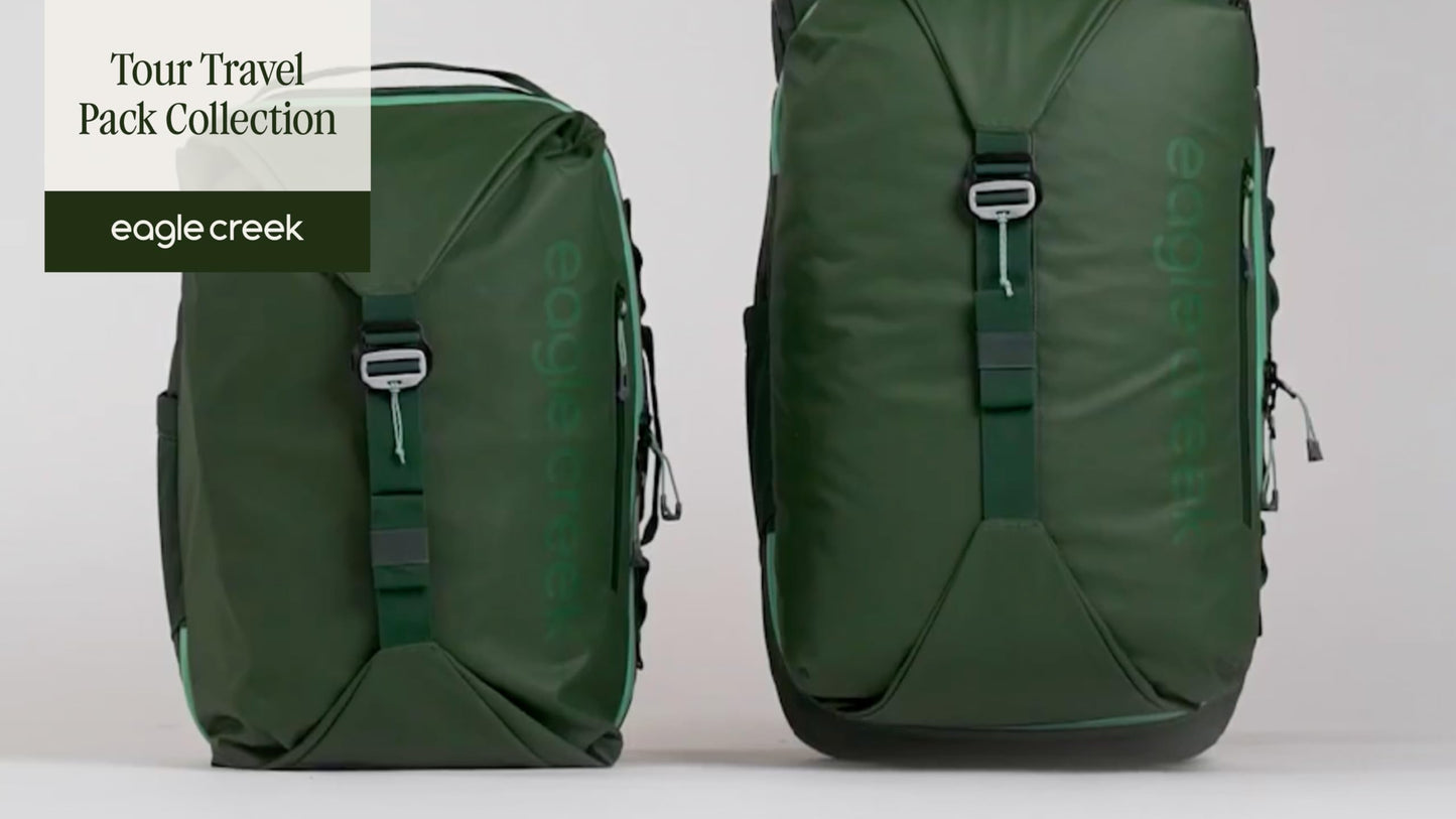 40L Lightweight Travel Backpack with Expandable Storage and Laptop Compartment