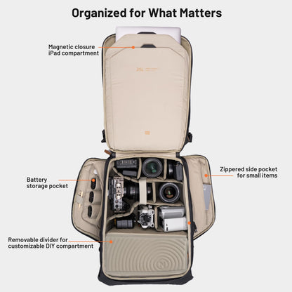 PGYTECH OneGo 2 Camera Backpack for Photographer