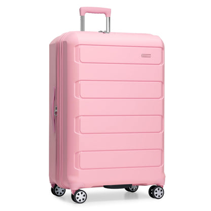 Traveler's Choice Pagosa Hardshell Expandable Luggage with Spinner Wheels