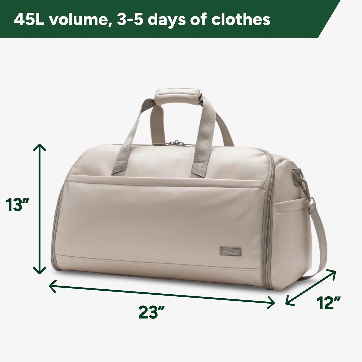 Halfday Premium Convertible Garment Duffel Bags