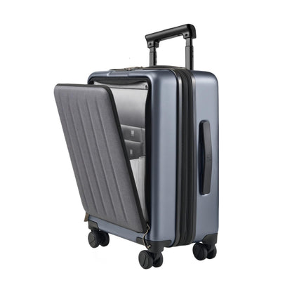 Expandable Carry-On Luggage with Front Compartment and TSA Lock