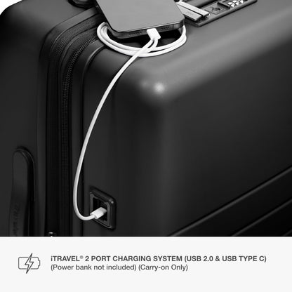 Traveler's Choice Markham Hardside Expandable Luggage with Hinomoto Spinner Wheels