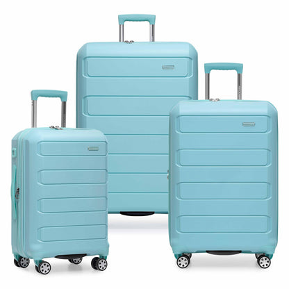 Traveler's Choice Pagosa Hardshell Expandable Luggage with Spinner Wheels