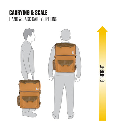 35L Water-Resistant Work Backpack with Laptop Sleeve