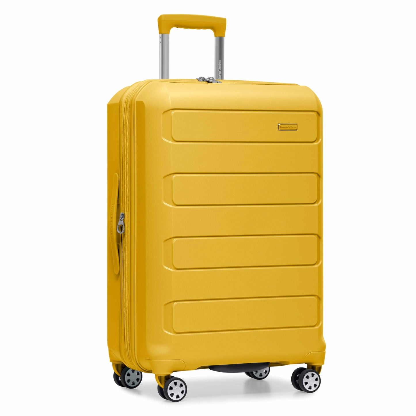 Traveler's Choice Pagosa Hardshell Expandable Luggage with Spinner Wheels