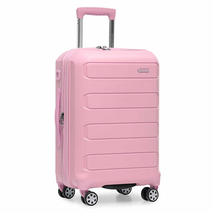 Traveler's Choice Pagosa Hardshell Expandable Luggage with Spinner Wheels