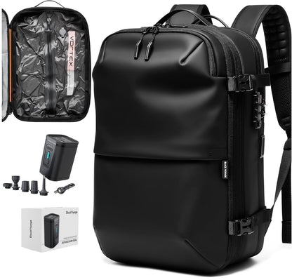 60L Expandable Vacuum Compression Travel Backpack with TSA Lock