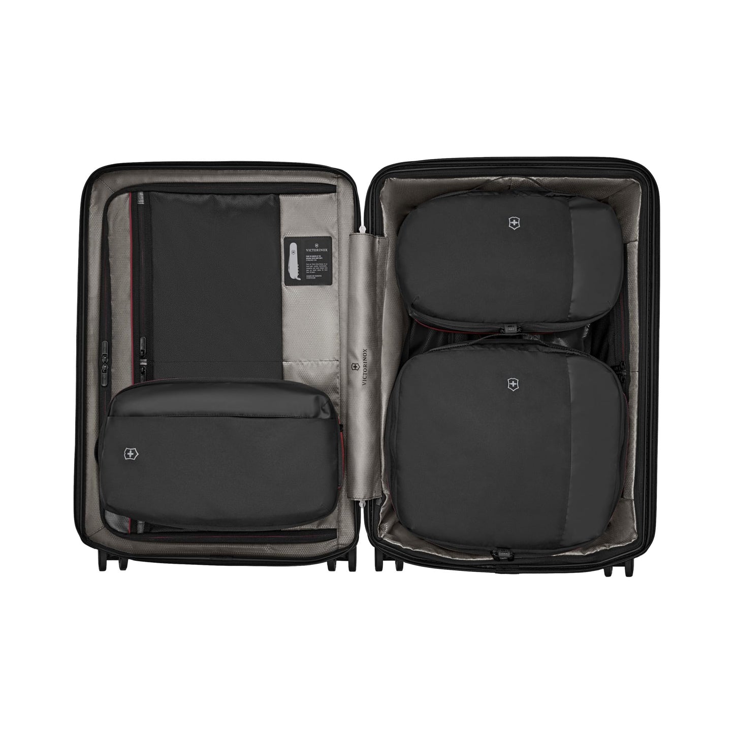 3-Piece Compressible Packing Cube Set for Travel Organization