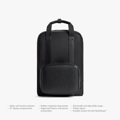 Lightweight Water-Resistant Travel Backpack with Laptop Compartment
