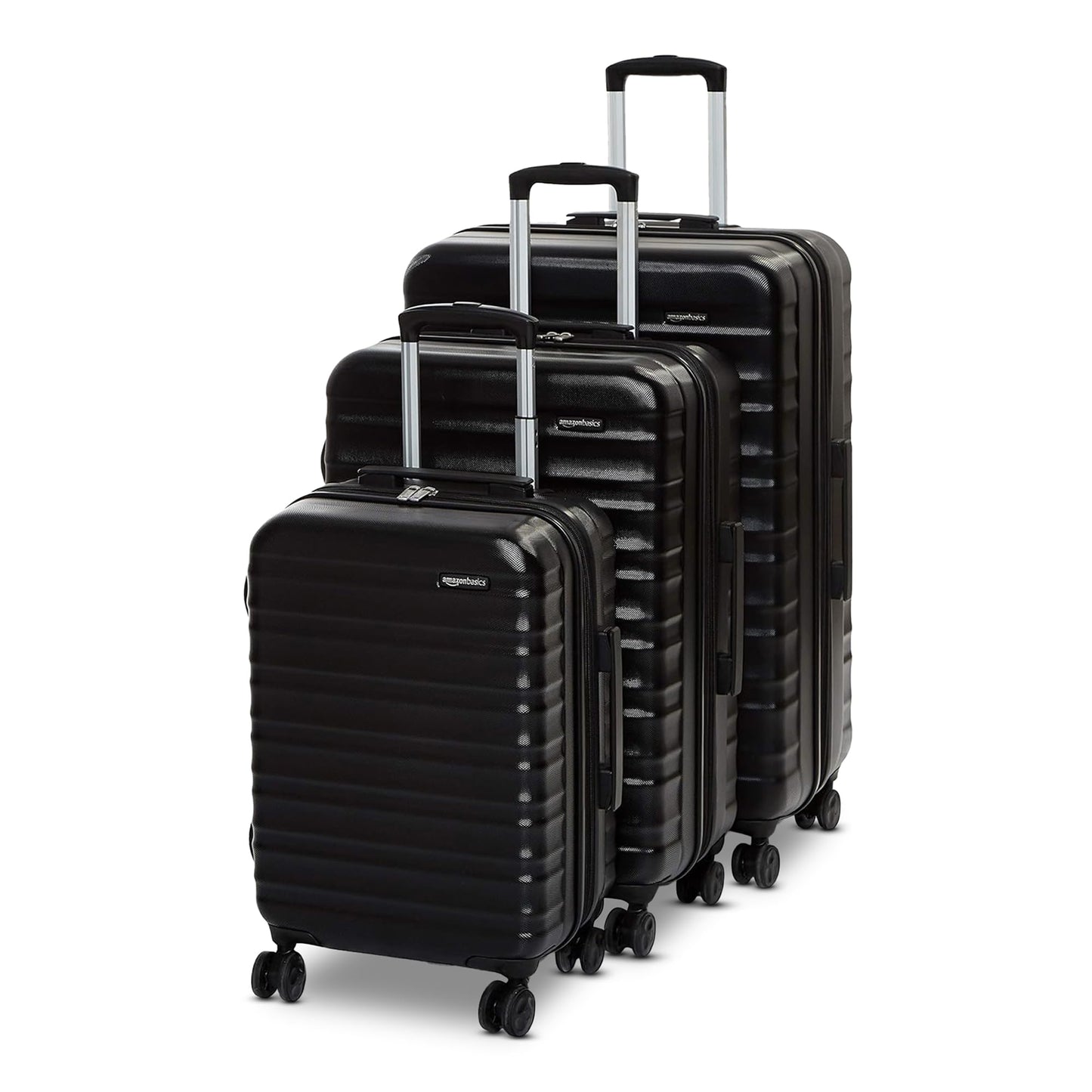 Amazon Basics Hardside Spinner, Carry-On, Expandable Suitcase Luggage with Wheels