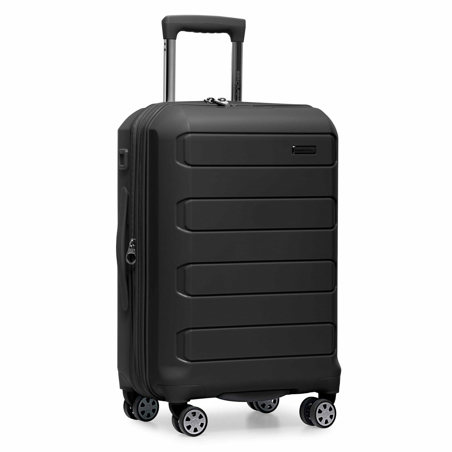 Traveler's Choice Pagosa Hardshell Expandable Luggage with Spinner Wheels