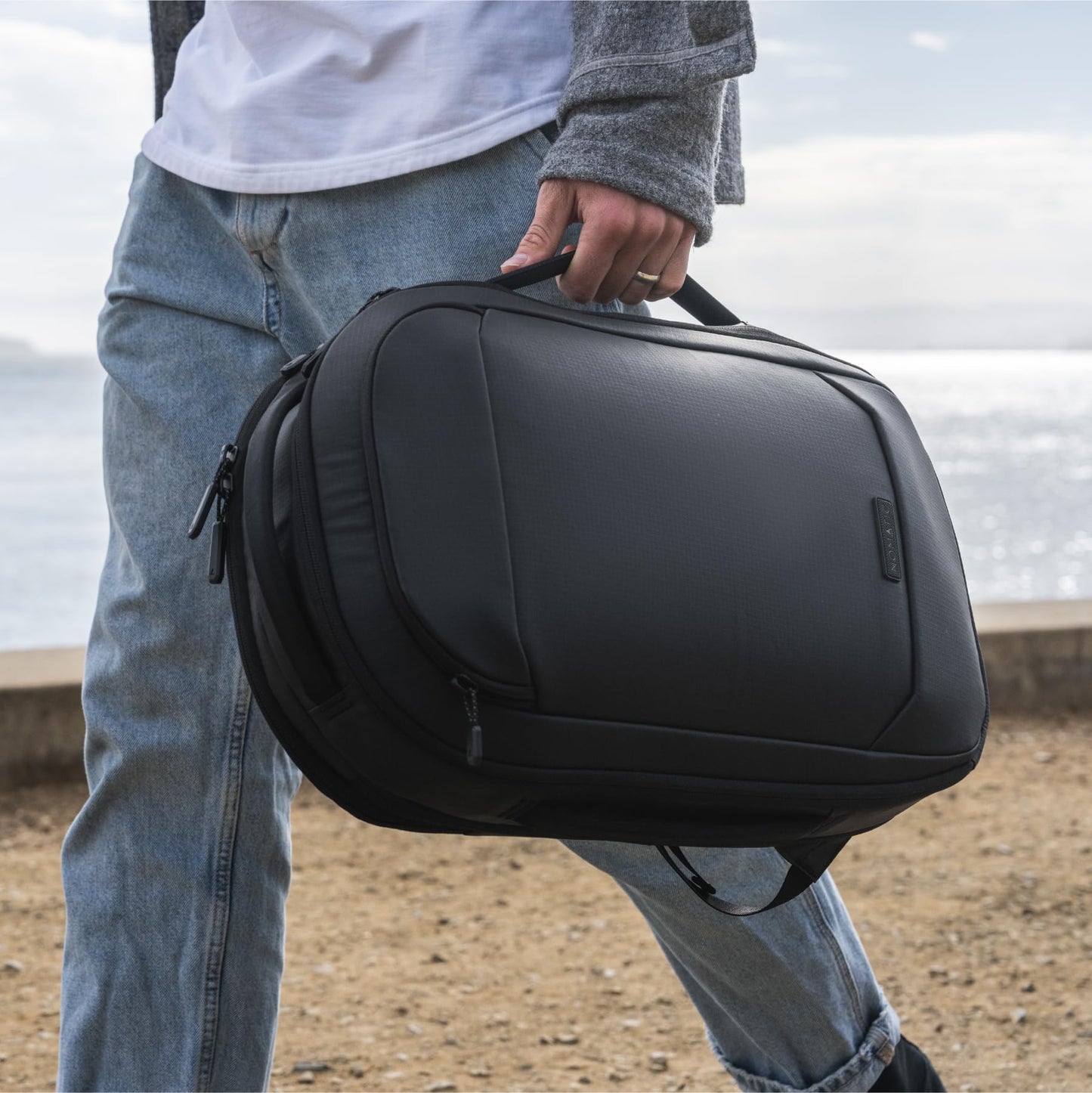 Expandable Anti-Theft Laptop Backpack with Water-Resistant Design