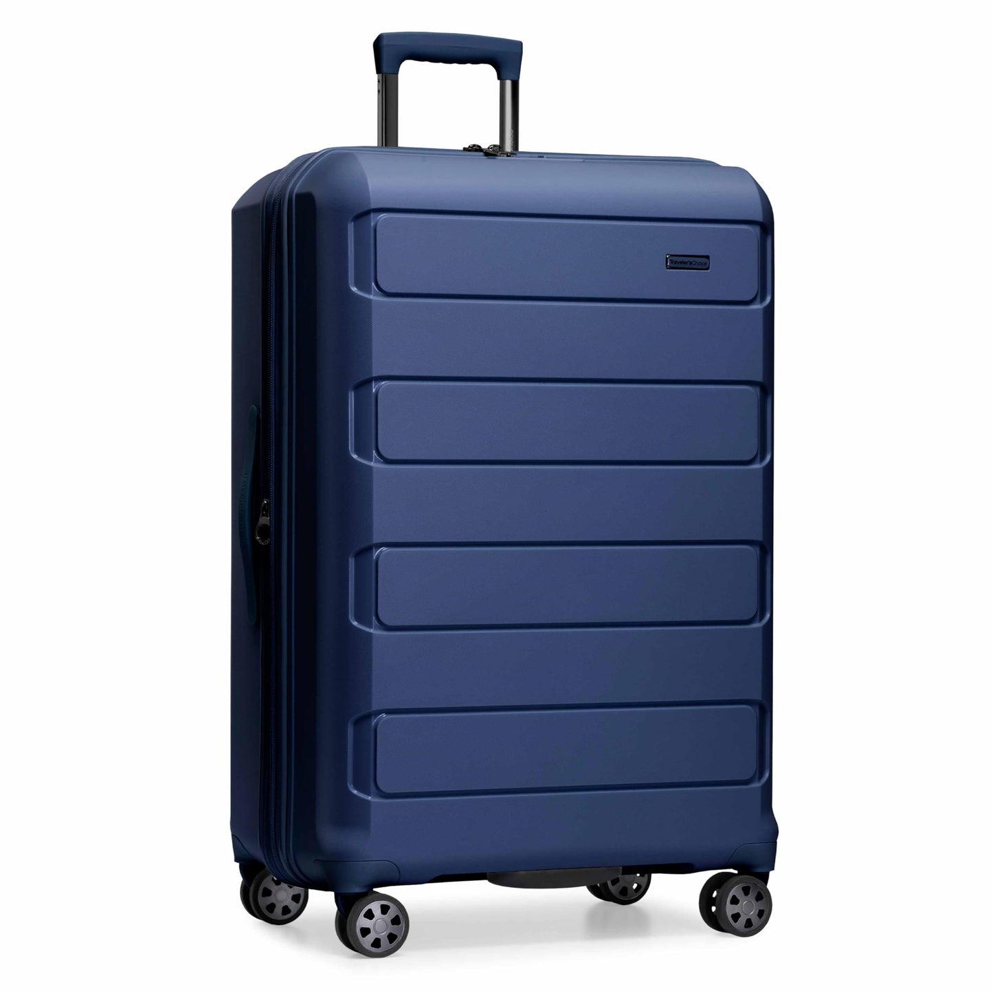 Traveler's Choice Pagosa Hardshell Expandable Luggage with Spinner Wheels