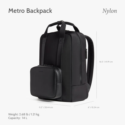 Lightweight Water-Resistant Travel Backpack with Laptop Compartment