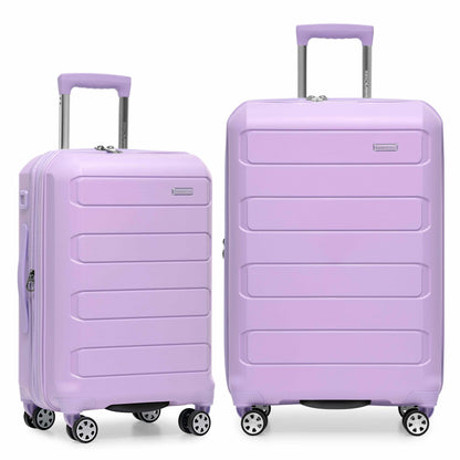 Traveler's Choice Pagosa Hardshell Expandable Luggage with Spinner Wheels