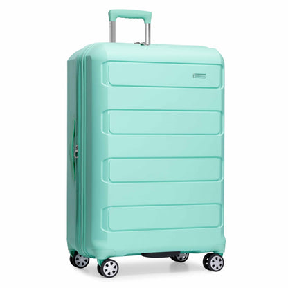 Traveler's Choice Pagosa Hardshell Expandable Luggage with Spinner Wheels