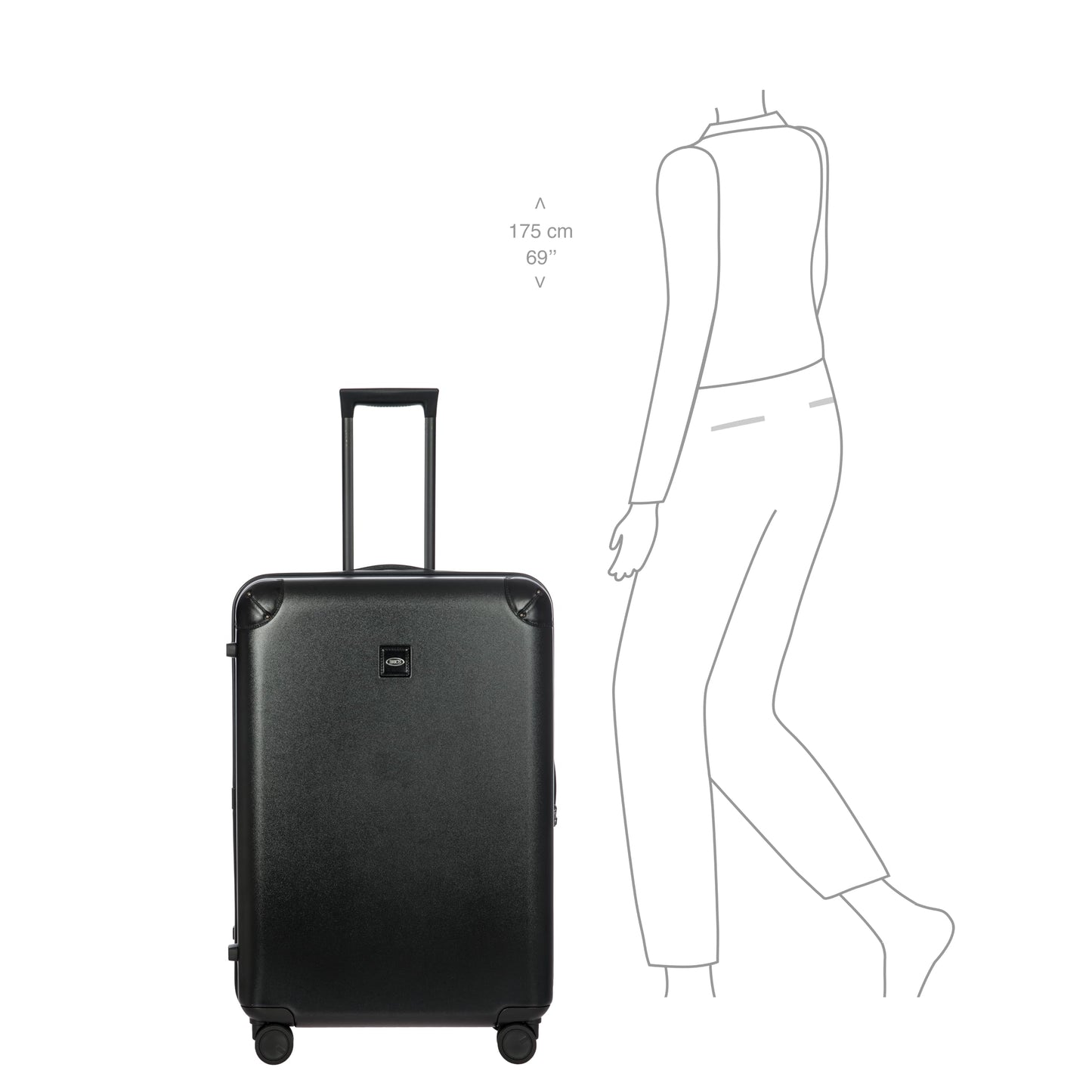Expandable Hardside Spinner Suitcase with TSA Lock