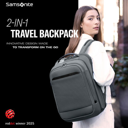 Samsonite Unisex Adult Paralux 2-in-1 Travel Backpack