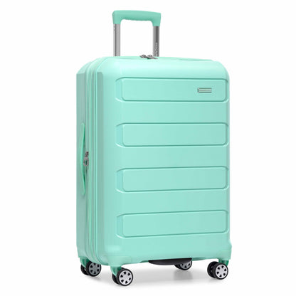 Traveler's Choice Pagosa Hardshell Expandable Luggage with Spinner Wheels
