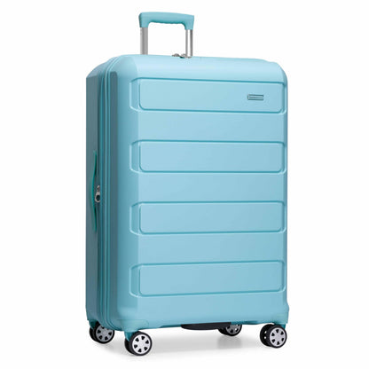 Traveler's Choice Pagosa Hardshell Expandable Luggage with Spinner Wheels