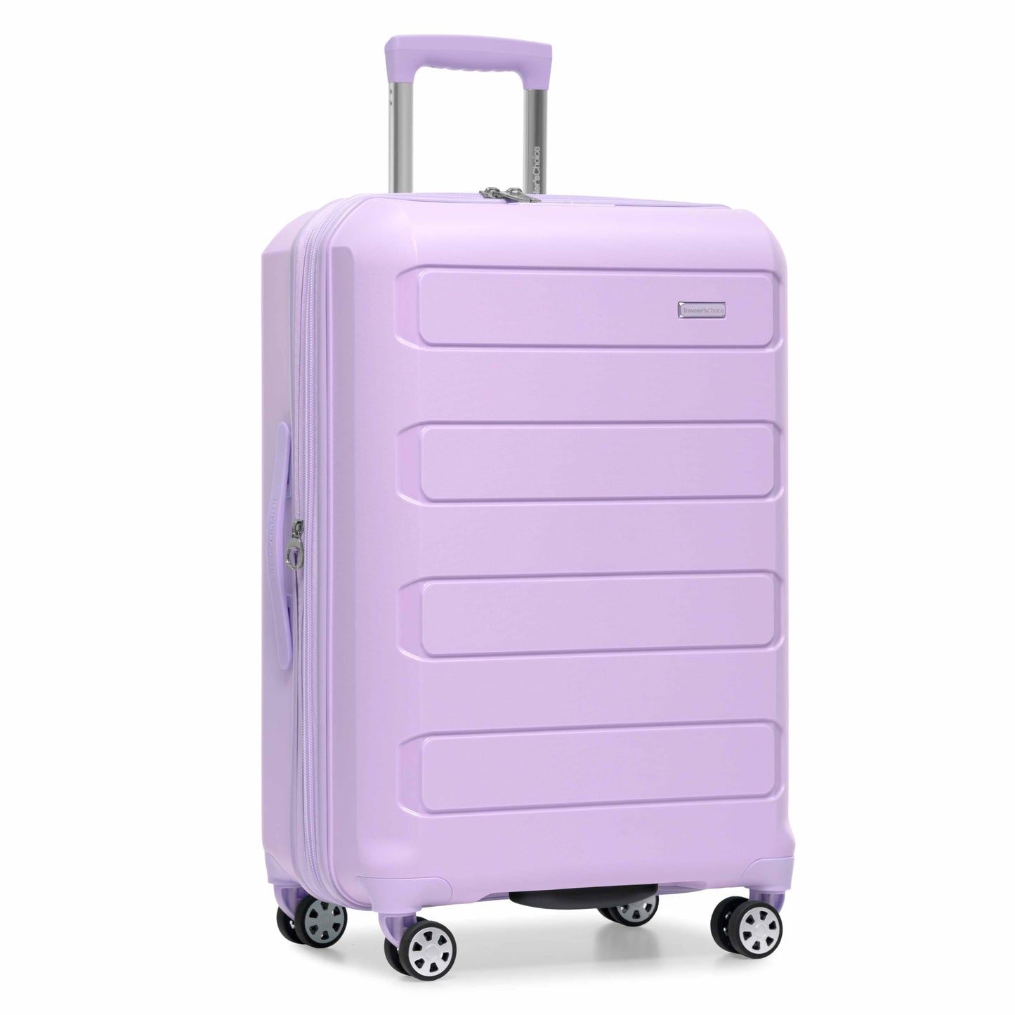 Traveler's Choice Pagosa Hardshell Expandable Luggage with Spinner Wheels