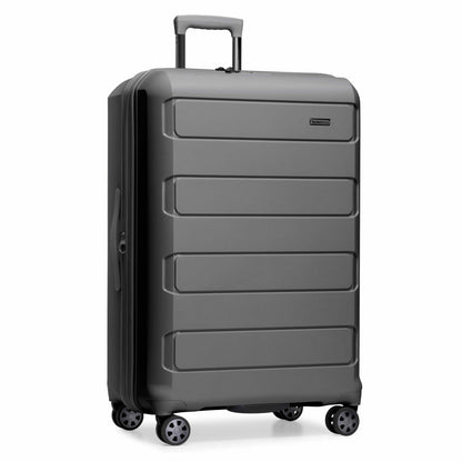 Traveler's Choice Pagosa Hardshell Expandable Luggage with Spinner Wheels