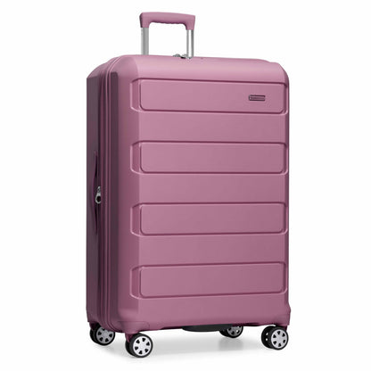 Traveler's Choice Pagosa Hardshell Expandable Luggage with Spinner Wheels