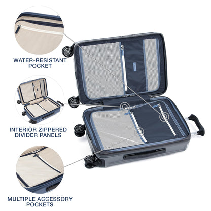 Expandable Hardside Spinner Luggage with TSA Lock