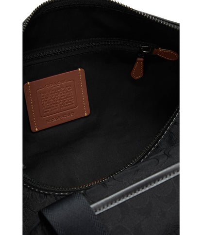 Coach Theo Duffle in Signature Jacquard