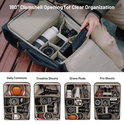 PGYTECH OneGo 2 Camera Backpack for Photographer