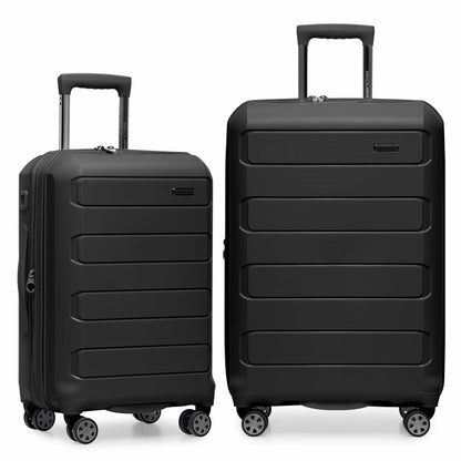 Traveler's Choice Pagosa Hardshell Expandable Luggage with Spinner Wheels