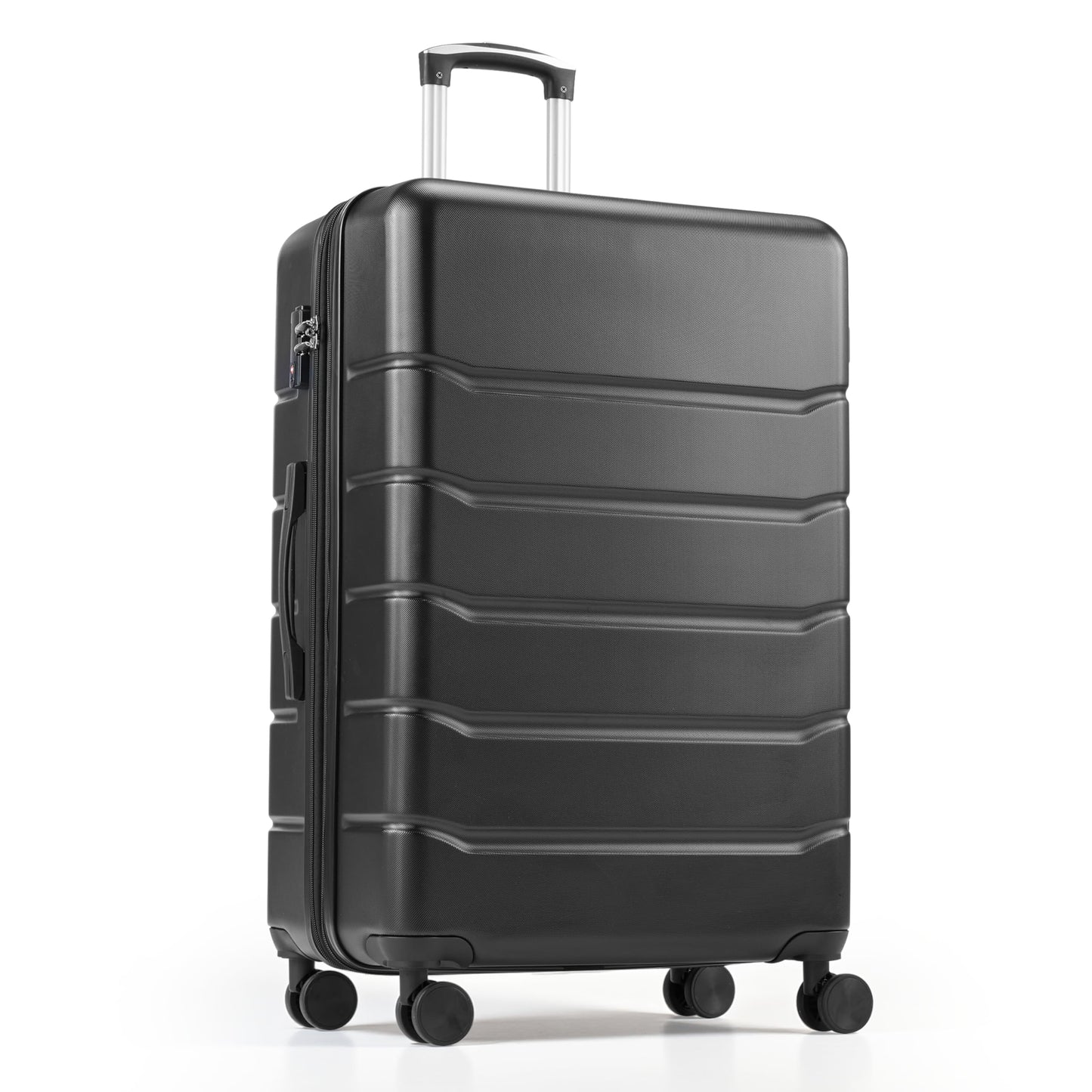 Expandable Hardside Carry-On Suitcase with TSA Lock and Spinner Wheels