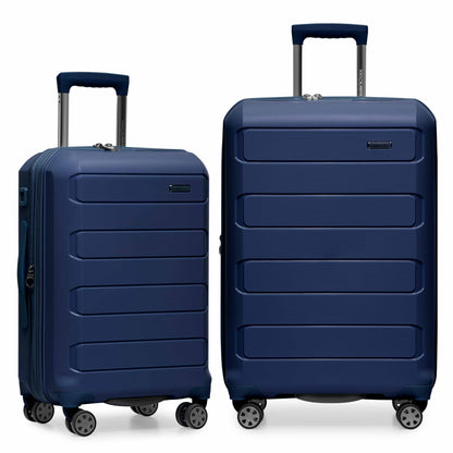 Traveler's Choice Pagosa Hardshell Expandable Luggage with Spinner Wheels