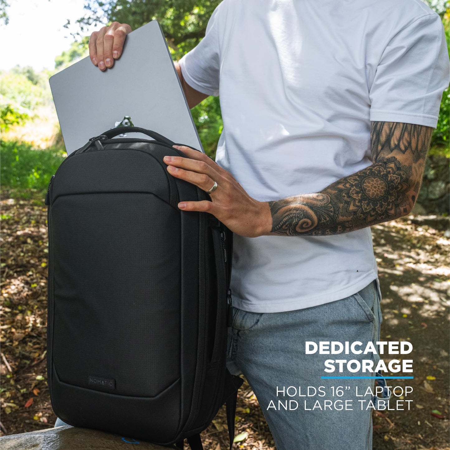 Expandable Anti-Theft Laptop Backpack with Water-Resistant Design