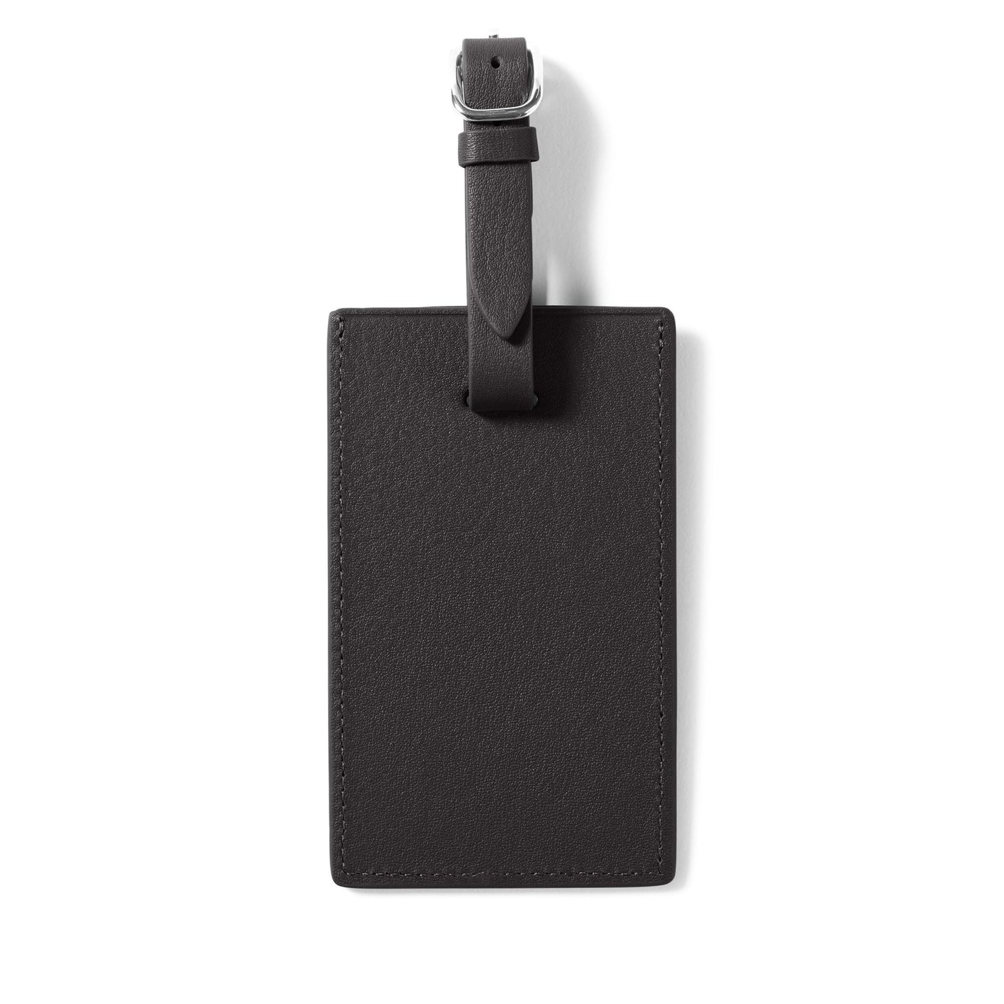 Leather Luggage Tag with Privacy Flap