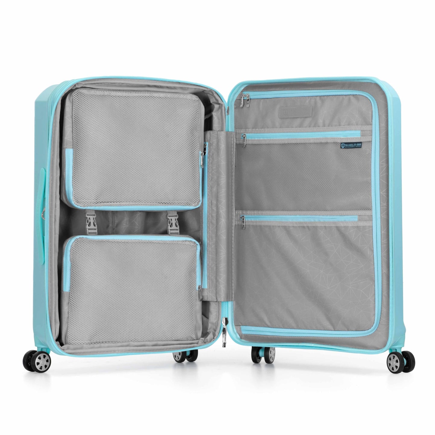 Traveler's Choice Pagosa Hardshell Expandable Luggage with Spinner Wheels