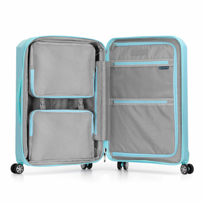 Traveler's Choice Pagosa Hardshell Expandable Luggage with Spinner Wheels
