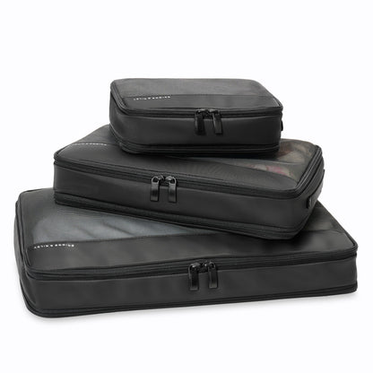 3-Piece Compression Packing Cube Set for Travel Organization
