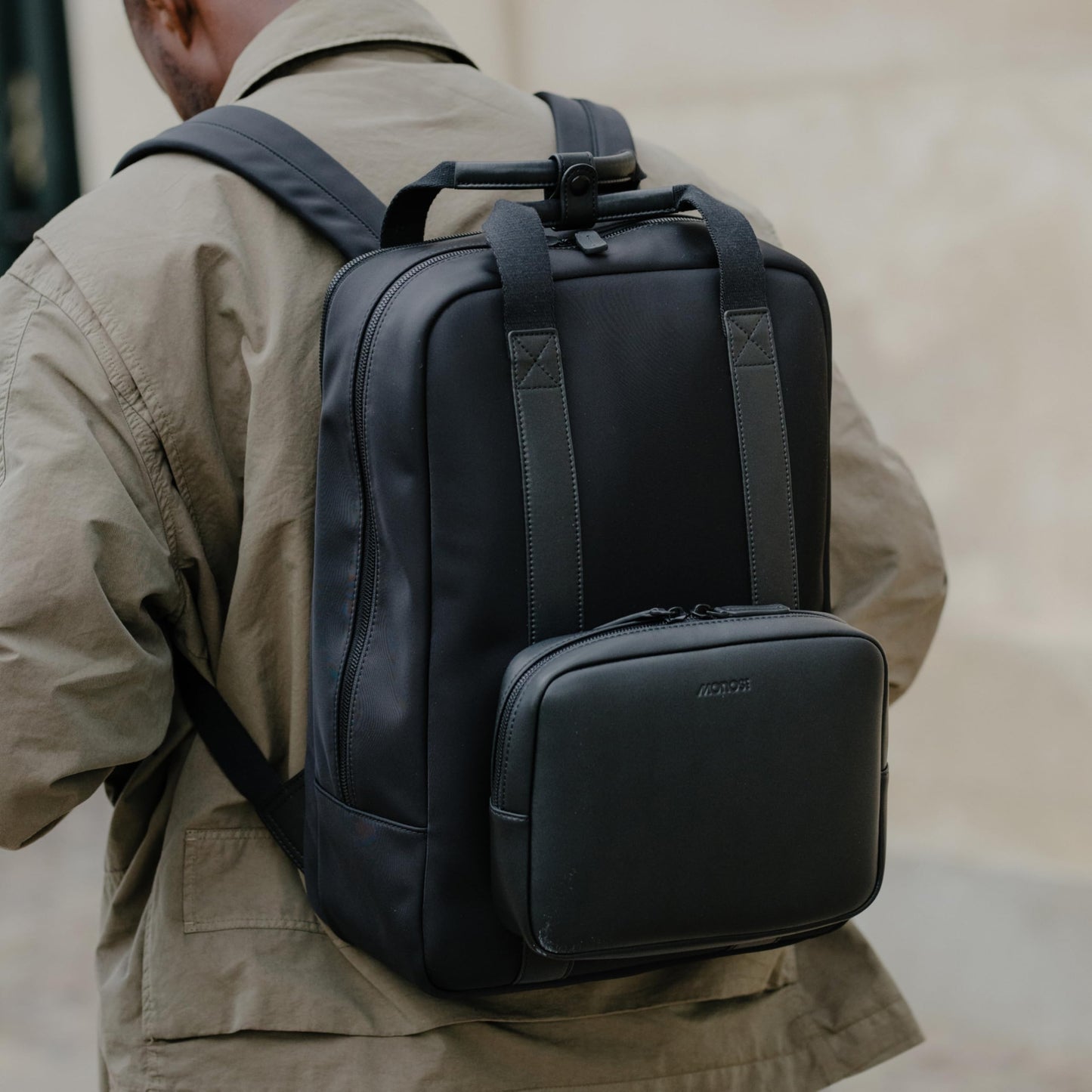 Lightweight Water-Resistant Travel Backpack with Laptop Compartment