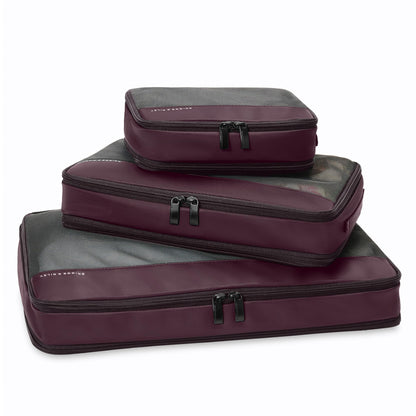 3-Piece Compression Packing Cube Set for Travel Organization