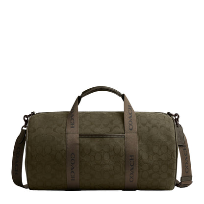 Coach Theo Duffle in Signature Jacquard