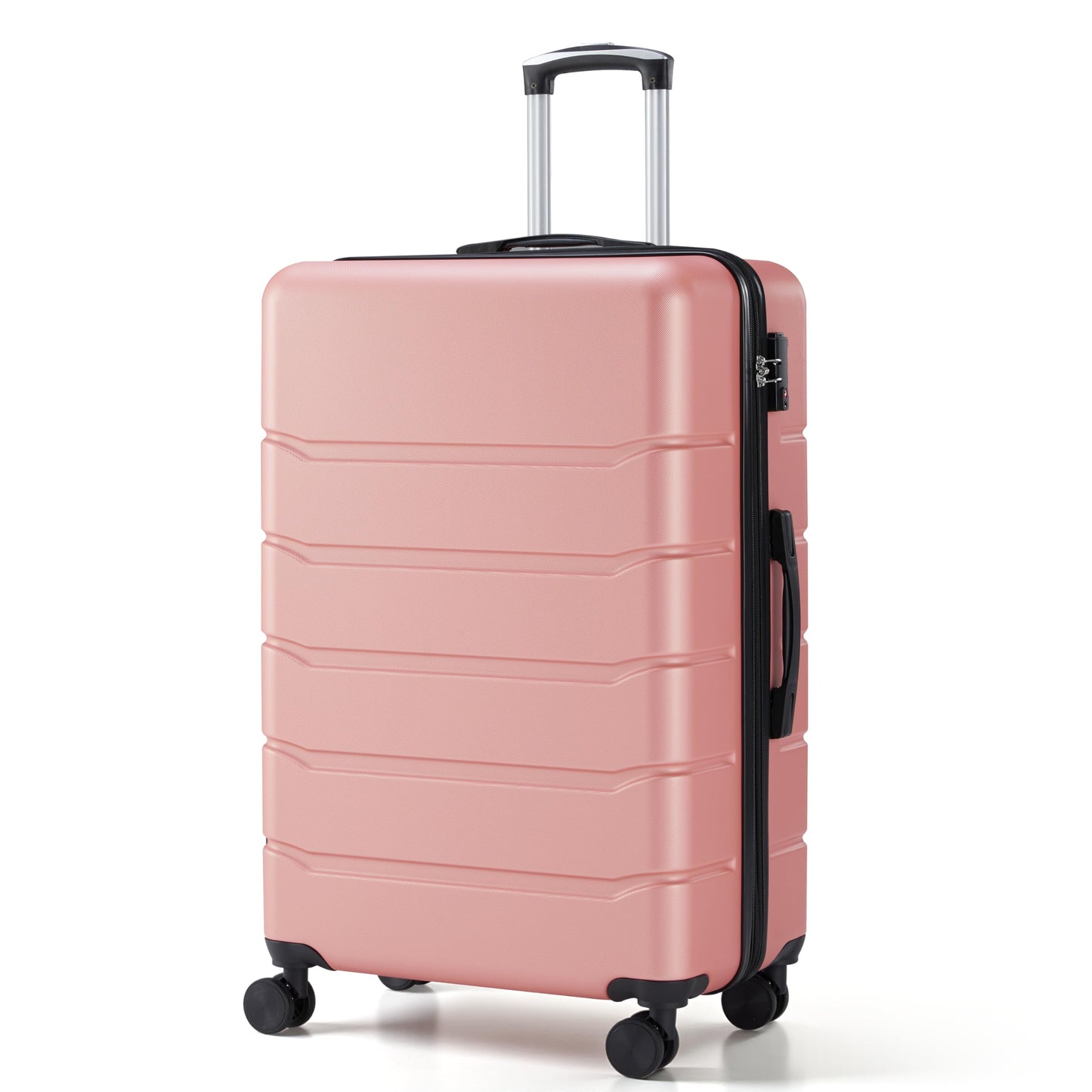 Expandable Hardside Carry-On Suitcase with TSA Lock and Spinner Wheels