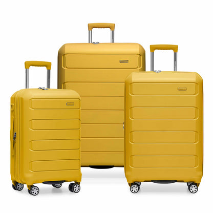 Traveler's Choice Pagosa Hardshell Expandable Luggage with Spinner Wheels