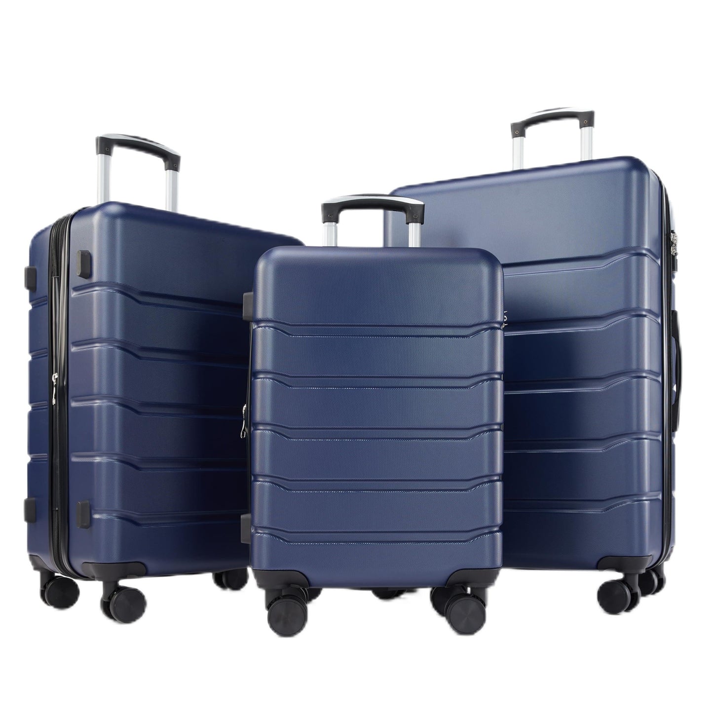 Expandable Hardside Carry-On Suitcase with TSA Lock and Spinner Wheels